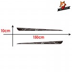 Classic Body Sticker Decal Vinyl Car Styling Side Stripes Skirt Sticker Decals Wraps Body Stickers for Chevrolet Bolt EV